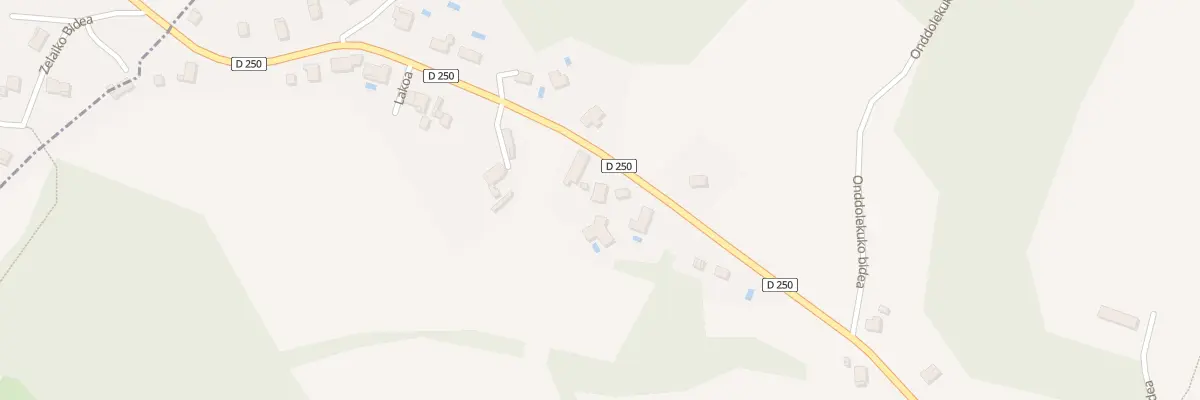 Plan du 448 Gaineko bidea à Halsou