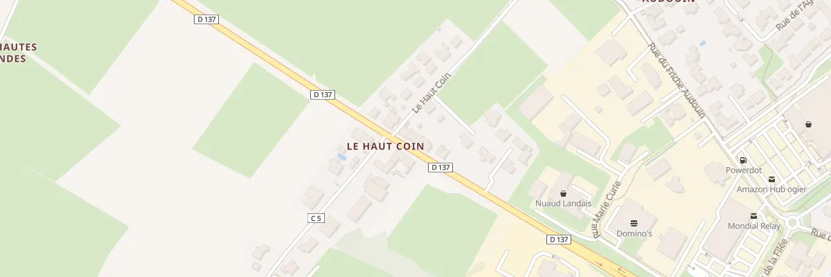 Plan du 5394 Le Haut Coin à Aigrefeuille-sur-Maine