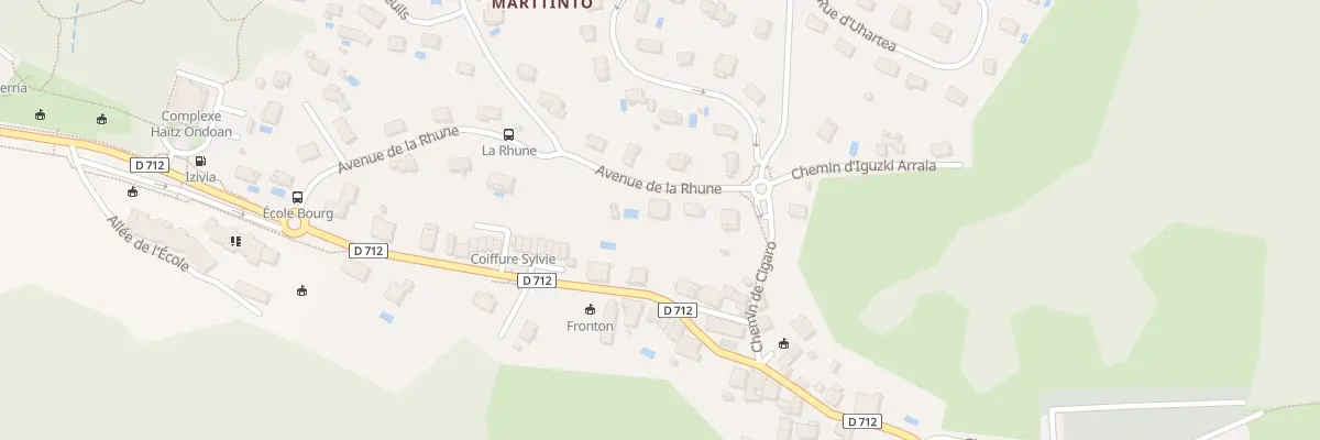 Plan du 332 Av de la Rhune à Mouguerre
