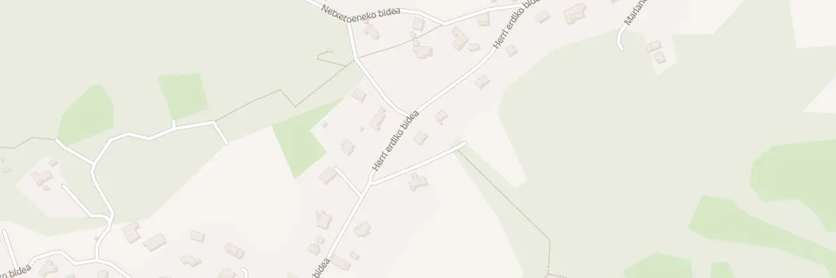Plan du 952 Herri erdiko bidea à Halsou