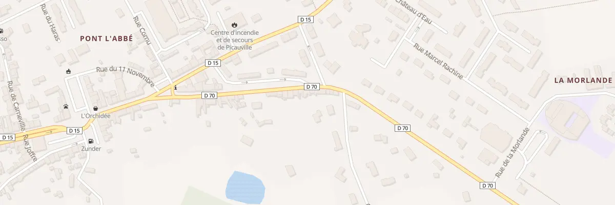 Plan du 31 Rue d’Utah-beach à Picauville