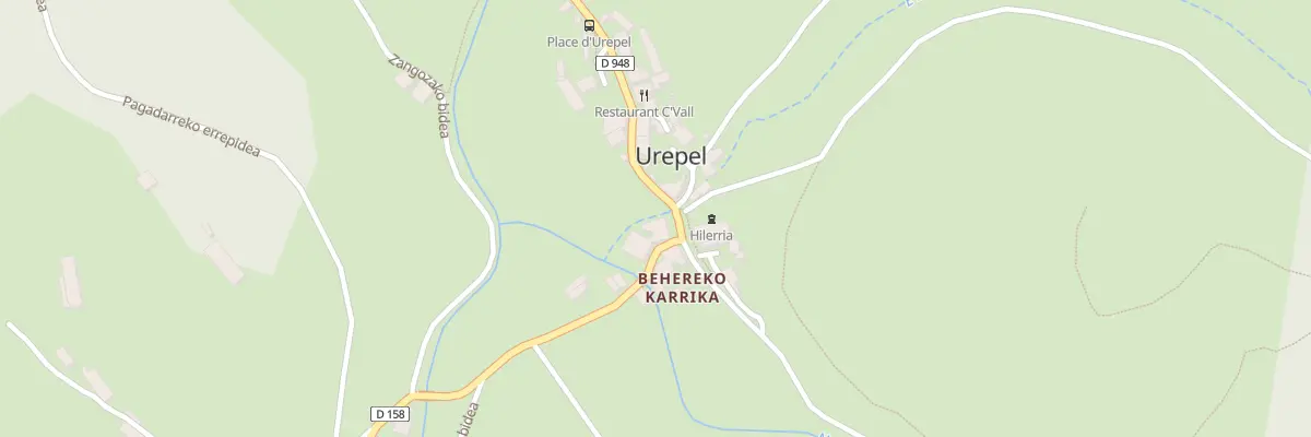 Plan du 1268 Rte de Karrika à Urepel