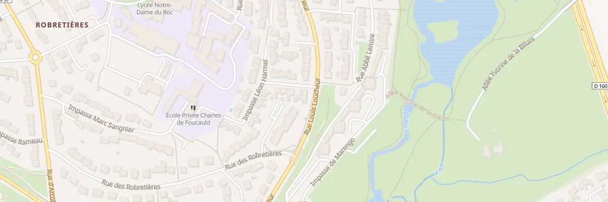 Plan du 49 Rue louis loucheur à La Roche-sur-Yon