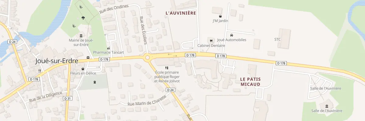 Plan du 316 Rue du Bocage à Joué-sur-Erdre