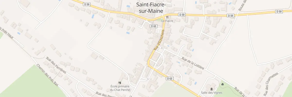 Plan du 10 Rue d’echichens à Saint-Fiacre-sur-Maine
