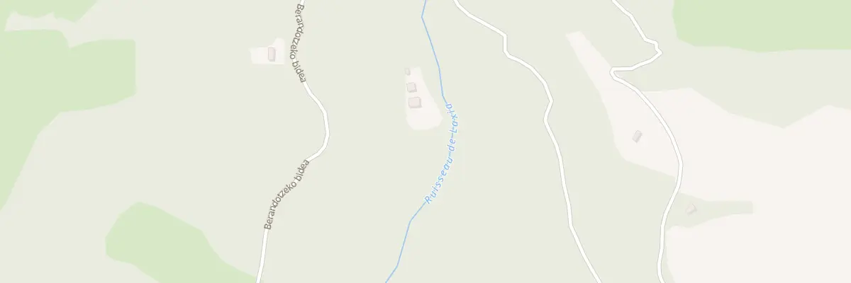 Plan du 5439 Rte du Pas de Roland à Itxassou