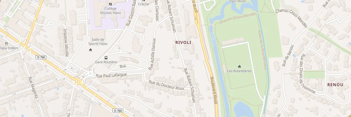 Plan du 39 Rue robert schuman à La Roche-sur-Yon