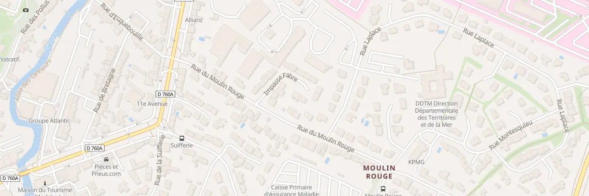 Plan du 20 Imp Fabre à La Roche-sur-Yon
