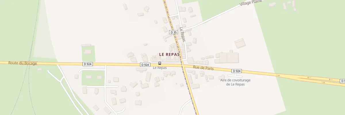 Plan du 1 Rte de la Liberation à Saint-Sauveur-la-Pommeraye