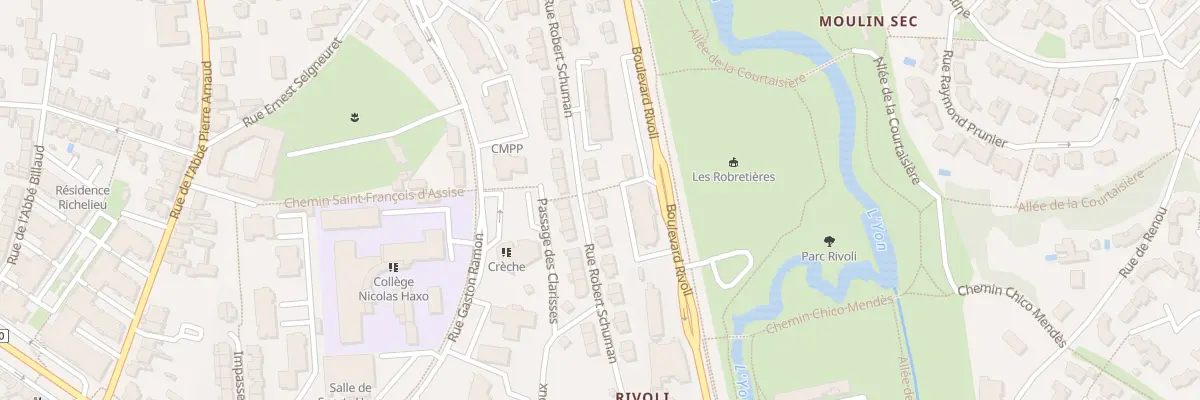 Plan du 80 Rue robert schuman à La Roche-sur-Yon