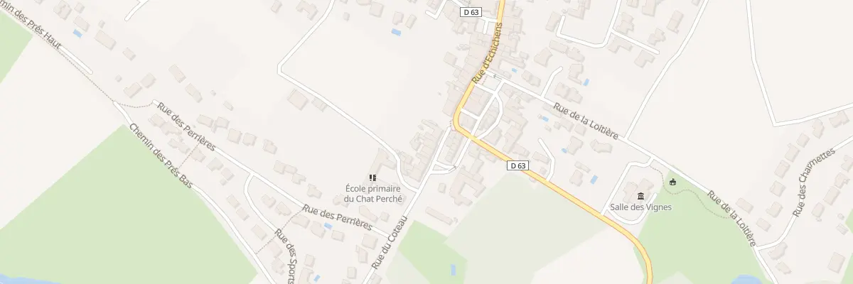 Plan du 6 Rue du coteau à Saint-Fiacre-sur-Maine