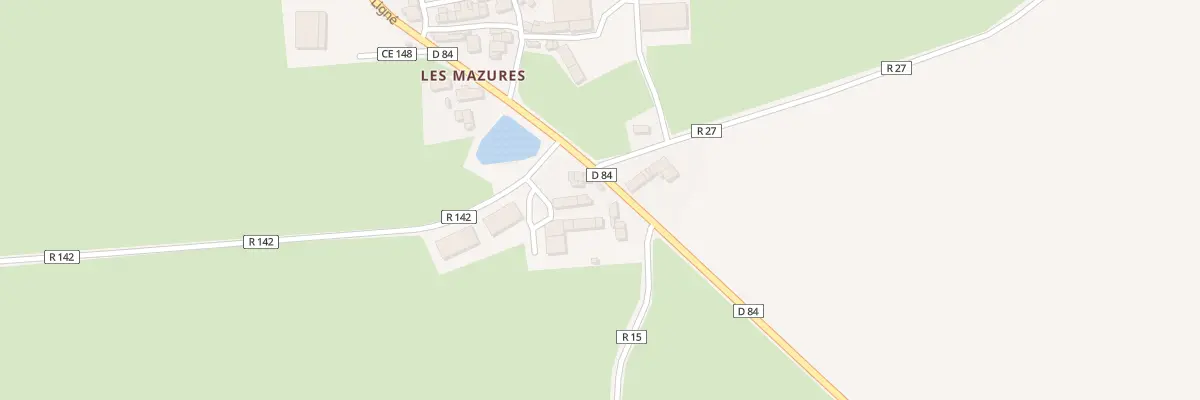 Plan du 44 Les Mazures aux Touches