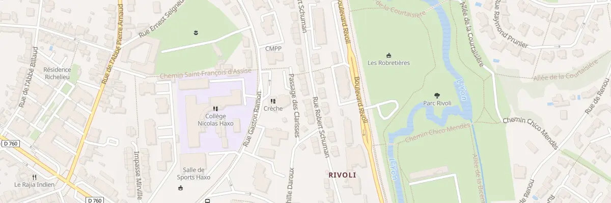 Plan du 73 Rue robert schuman à La Roche-sur-Yon