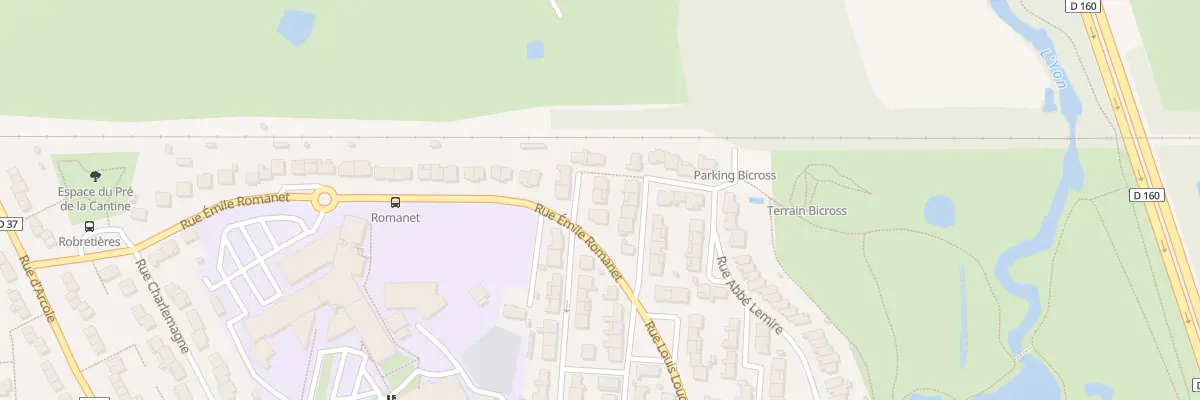 Plan du 7 Rue Albert Schweitzer à La Roche-sur-Yon