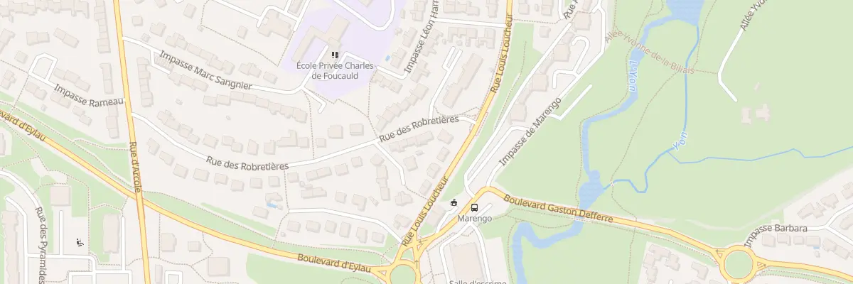 Plan du 72 Rue des robretières à La Roche-sur-Yon