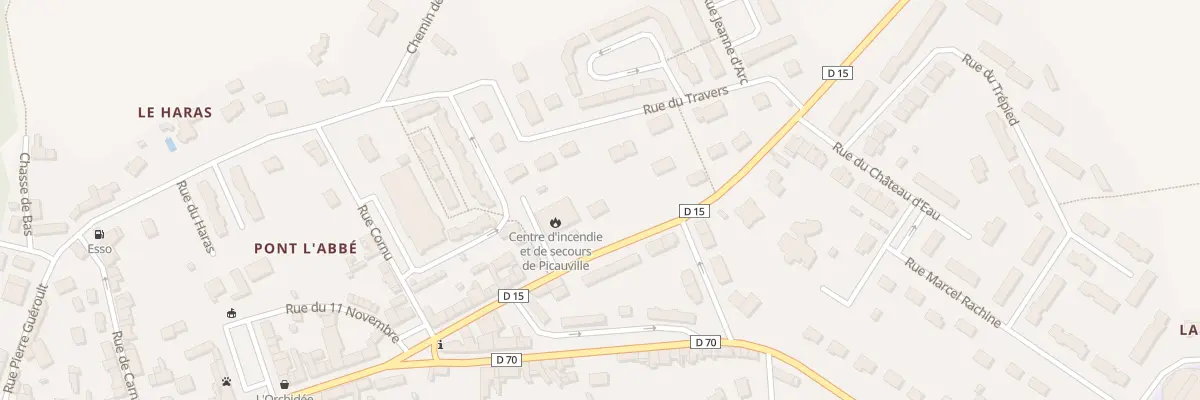 Plan du 24 Rue de la Libération à Picauville