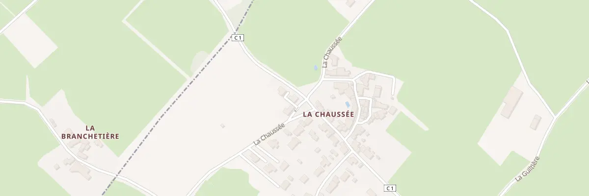 Plan du 45 La Chaussée à Aigrefeuille-sur-Maine