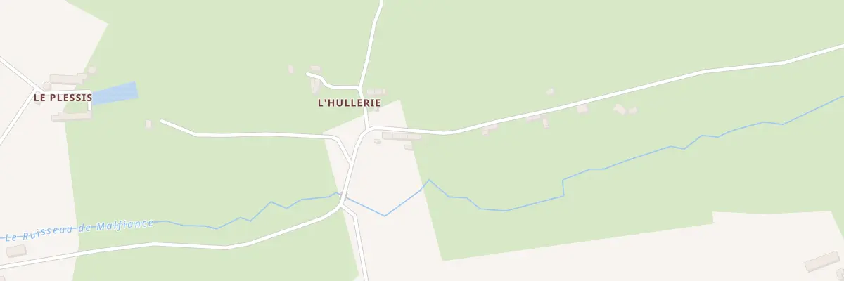 Plan du 8 Rte de l’Hullerie à Saussey