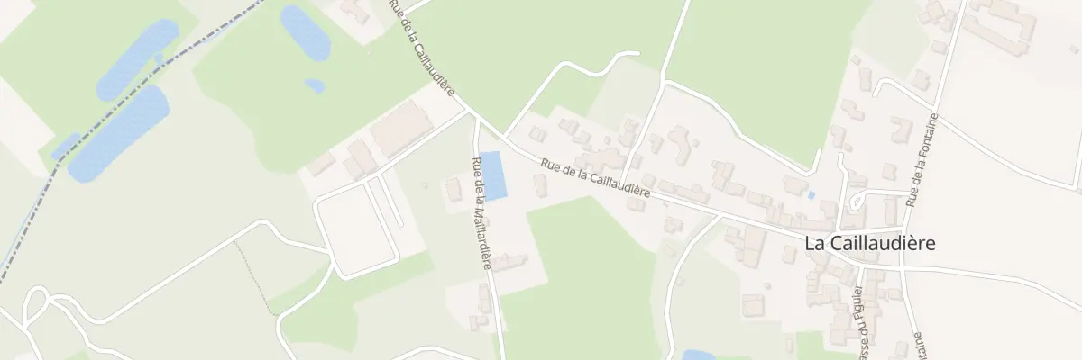 Plan du 23 Rue de la Caillaudière à La Haie-Fouassière