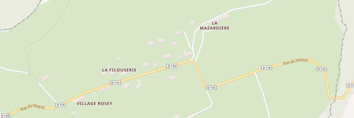 Plan du 23 Rue du Viverot au Loreur
