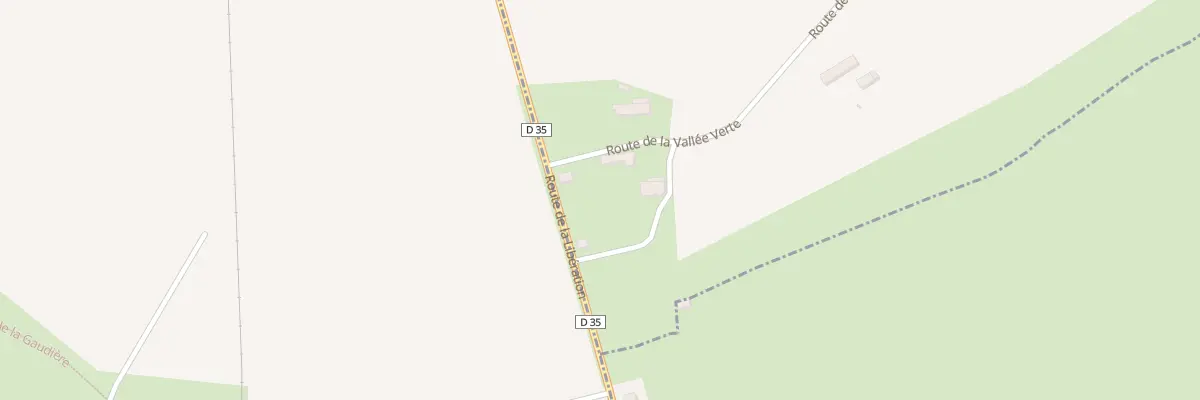 Plan du 17 Rte de la Vallee à La Meurdraquière