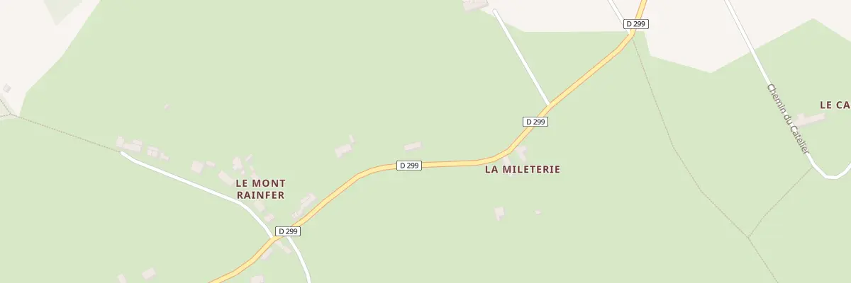 Plan du 33 Rue du Mont Rainfer à Saussey