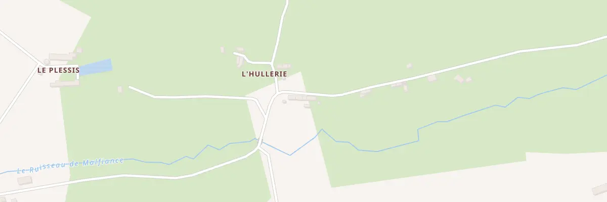 Plan du 6 Rte de l’Hullerie à Saussey