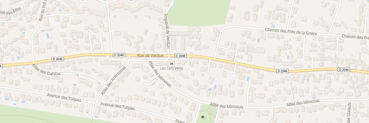 Plan du 52 Rue de verdun à La Tranche-sur-Mer