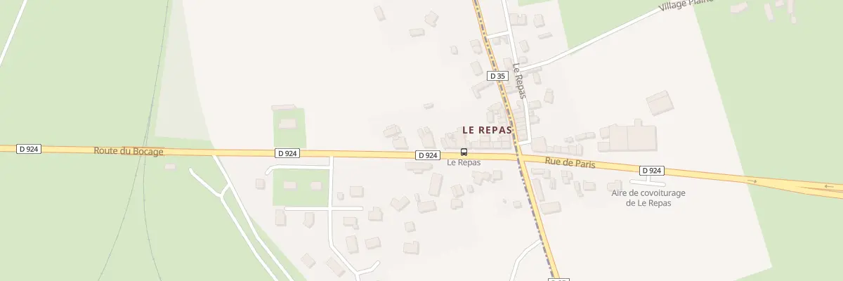 Plan du 12 Rte du Bocage à Saint-Sauveur-la-Pommeraye