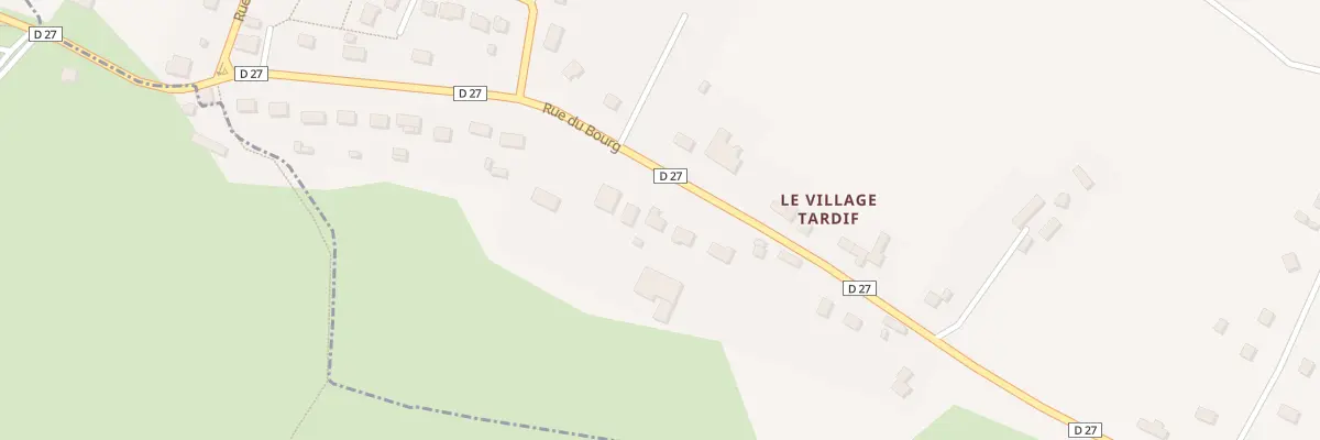 Plan du 28 Rue du Bourg à Nicorps
