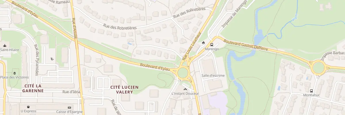 Plan du 7 Imp Charles de Foucauld à La Roche-sur-Yon