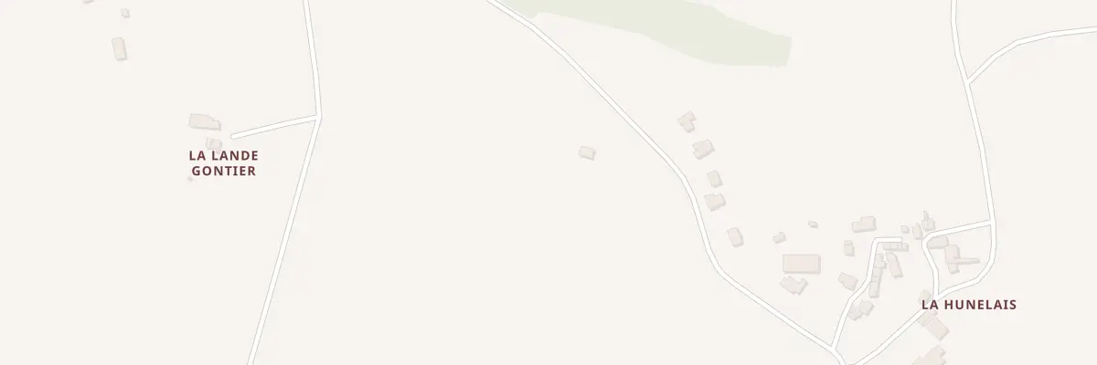 Plan du 5460 La Hunelais à Saint-Ouen-des-Alleux