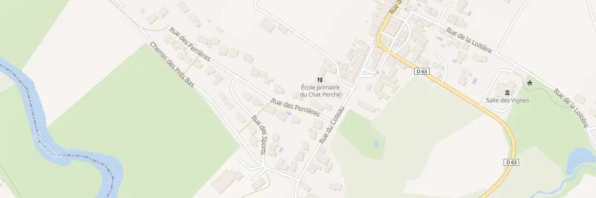 Plan du 5513 Rue des perrières à Saint-Fiacre-sur-Maine