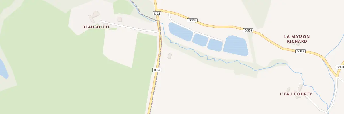 Plan du 139 Rte des Belles Croix - St Jore à Montsenelle