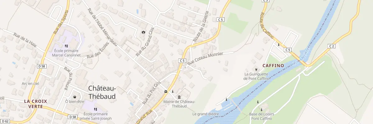 Plan du 3 Che Coteau Monnier à Château-Thébaud