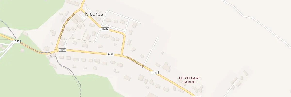 Plan du 15 Rue du Bourg à Nicorps