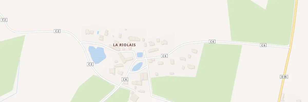 Plan du 4 La Riolais à Louisfert