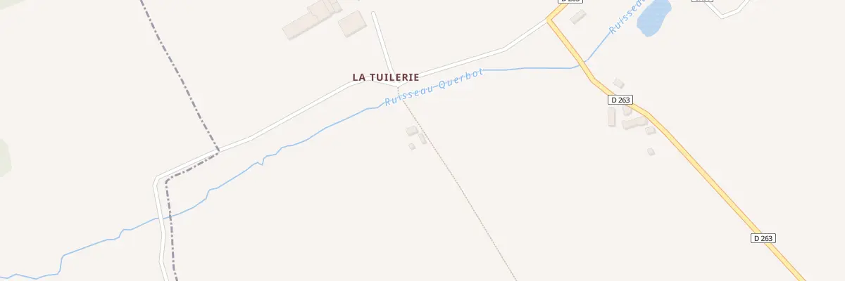 Plan du 1 La Tuilerie à Teurthéville-Bocage