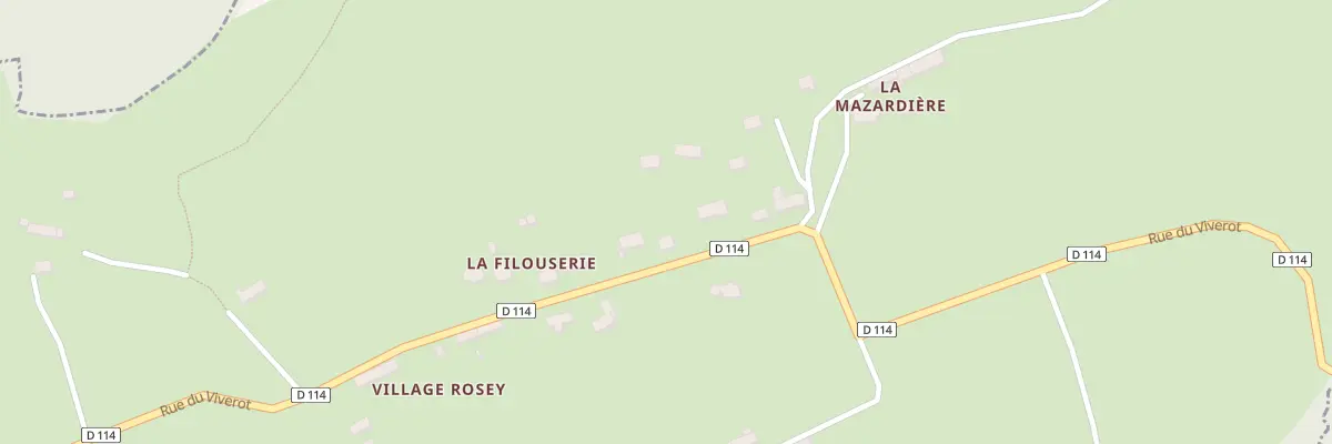 Plan du 21A Rue du Viverot au Loreur