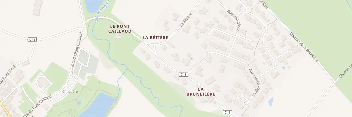 Plan du 37 La Retière à Bellevigny
