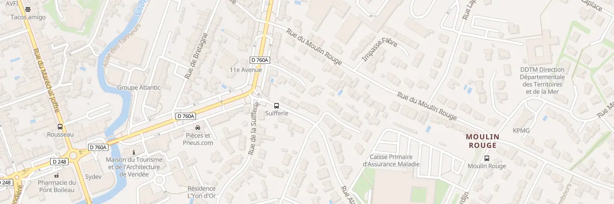 Plan du 17 Rue alain à La Roche-sur-Yon