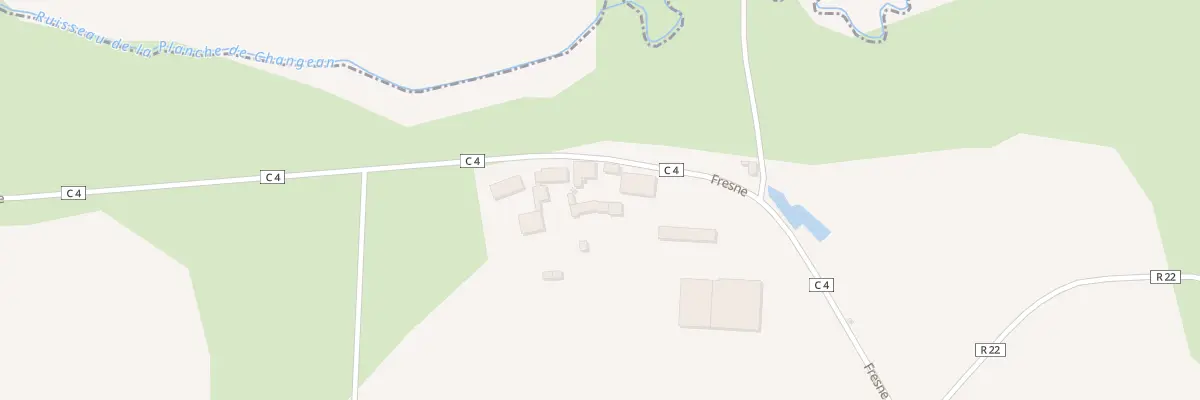 Plan du 5101 Le Fresne Moison à Thourie