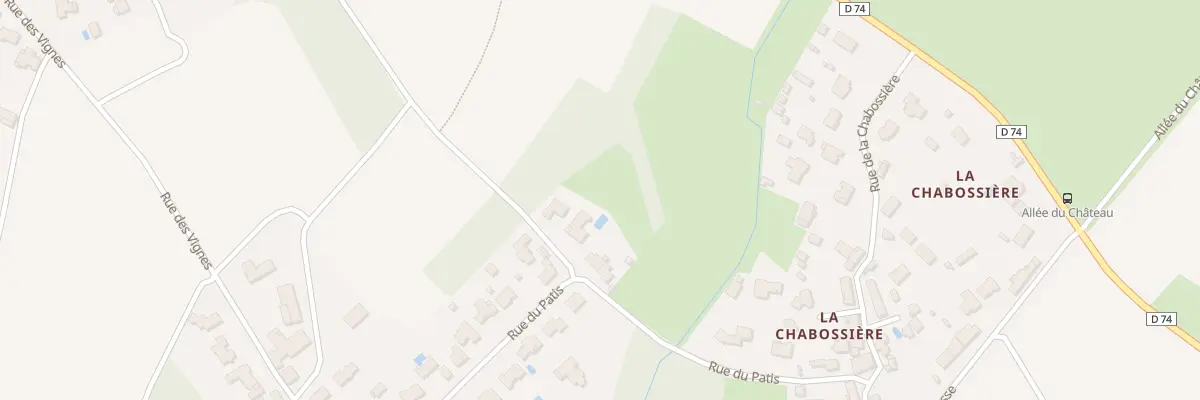 Plan du 23 Rue du patis à Haute-Goulaine