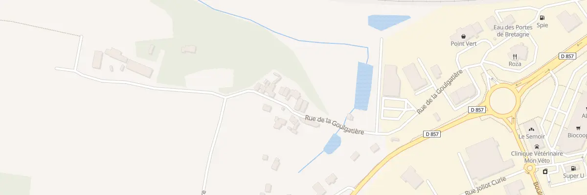 Plan du 6 La Mercerais à Châteaubourg
