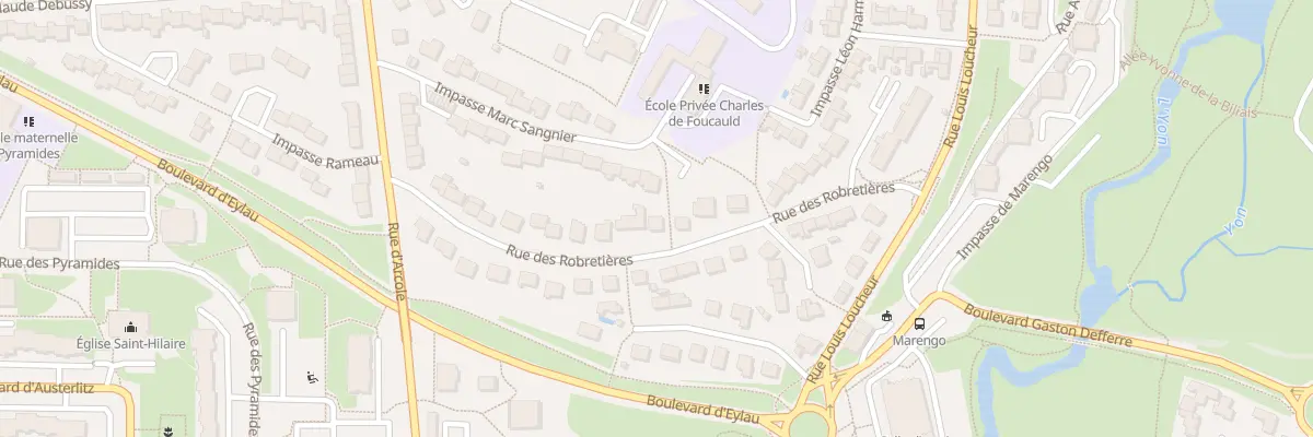 Plan du 45 Rue des robretières à La Roche-sur-Yon