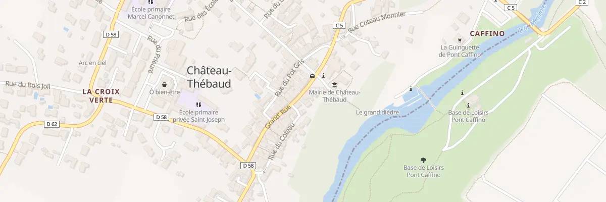 Plan du 5A Rue Grand’Rue à Château-Thébaud