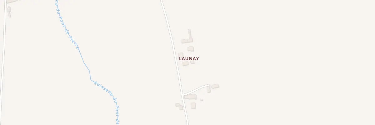 Plan du 6137 Launay à Châteaubourg