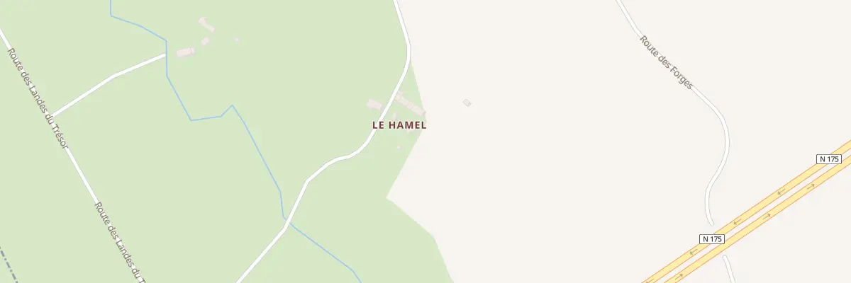 Plan du 5 Rue du Hamel à Servon
