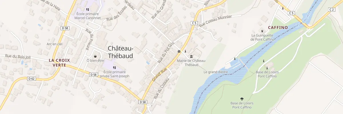 Plan du 4 Rue Grand’Rue à Château-Thébaud