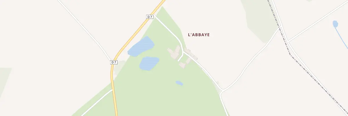 Plan du 4 L’Abbaye à La Planche